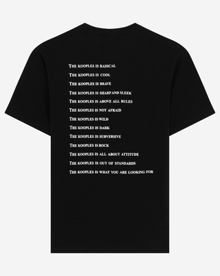 What is black rhinestone T-shirt