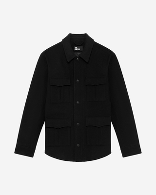 Black overshirt