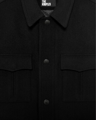 Black overshirt