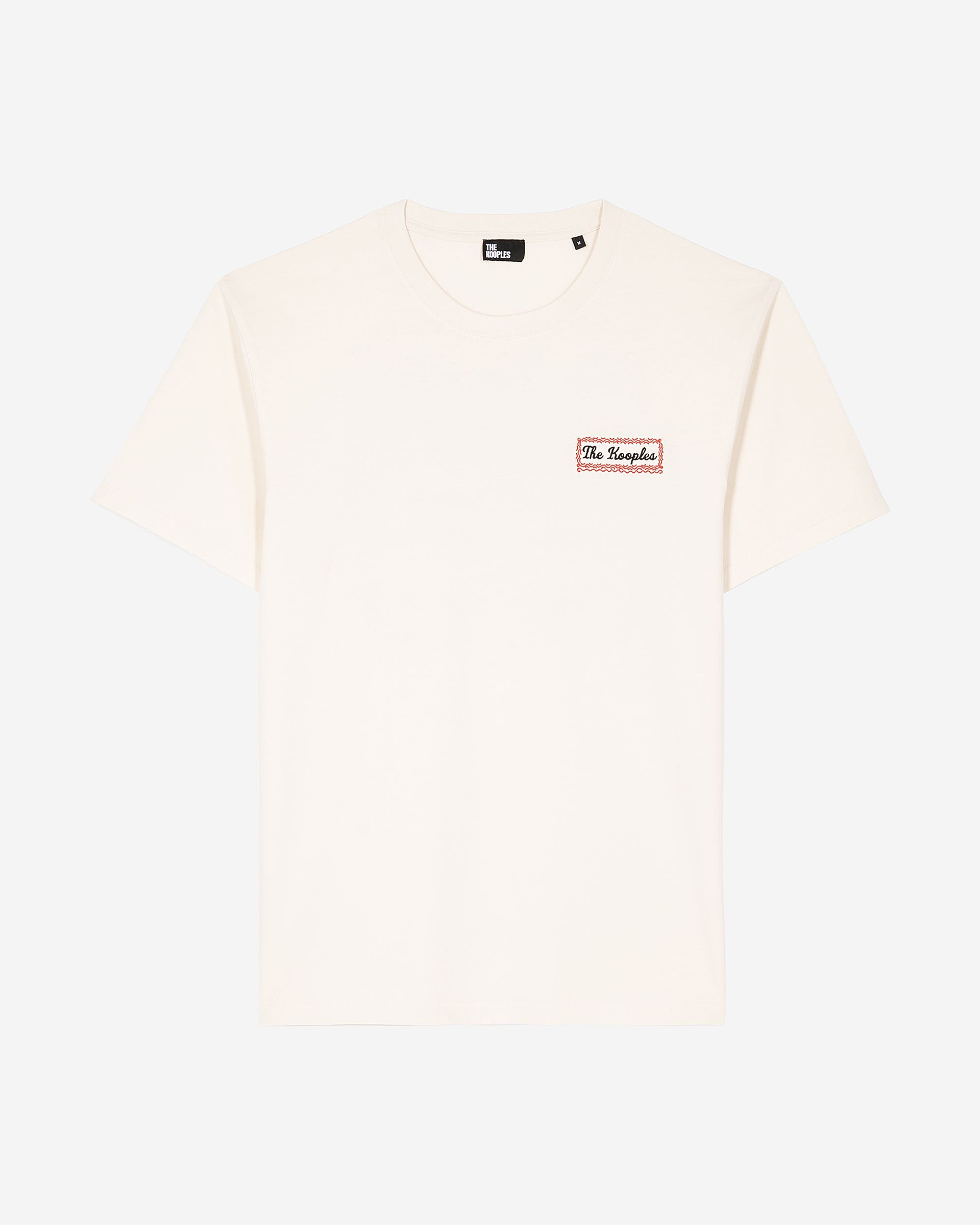 T-shirt with beige Via Prony screen print