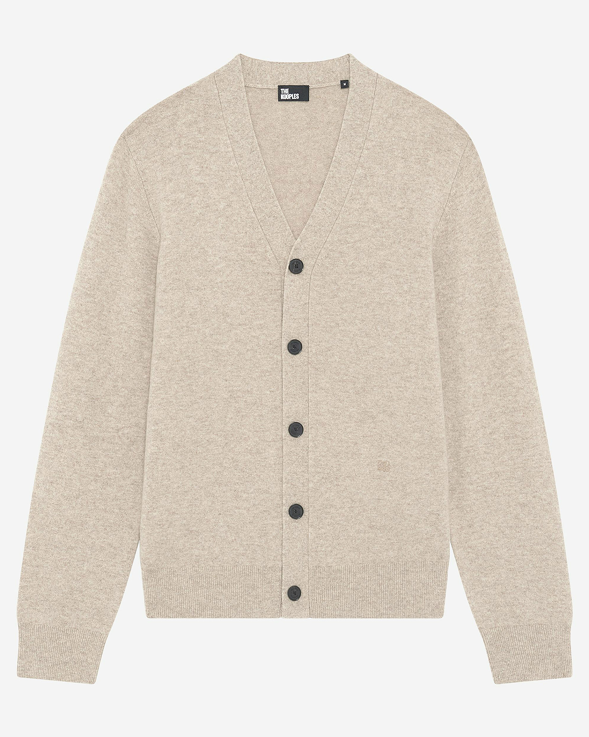 Beige cashmere cardigan
