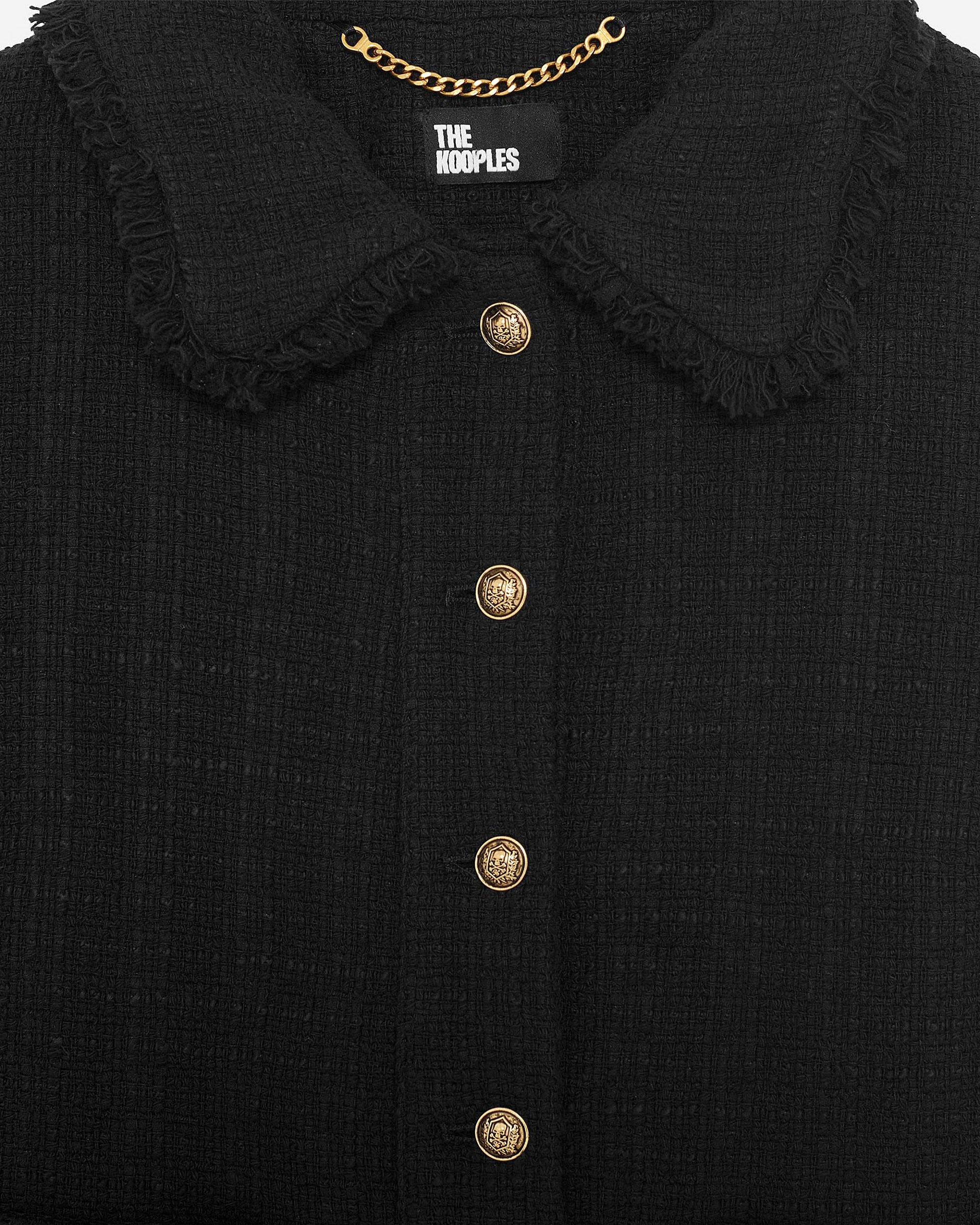 Black tweed jacket