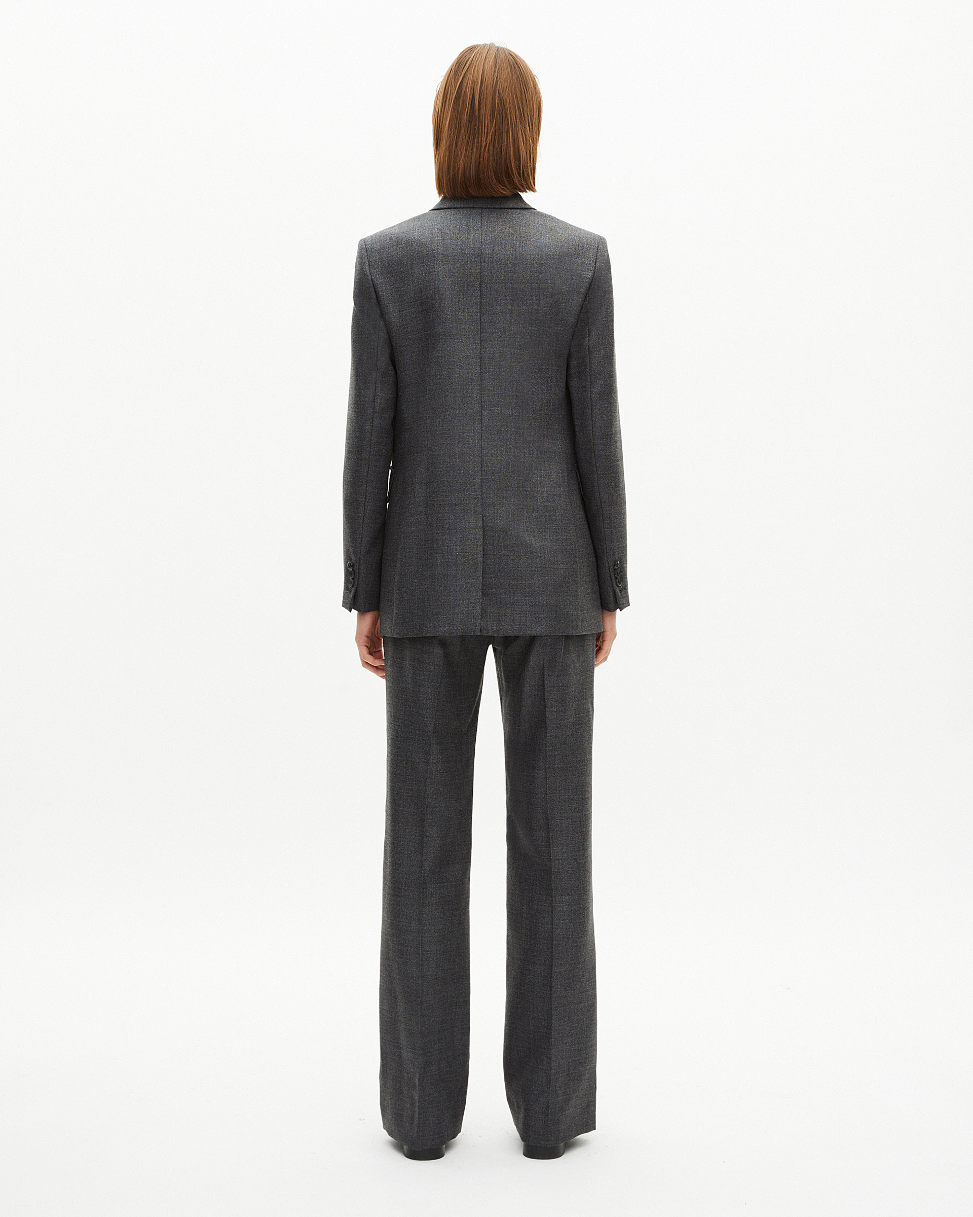 Dark grey suit jacket