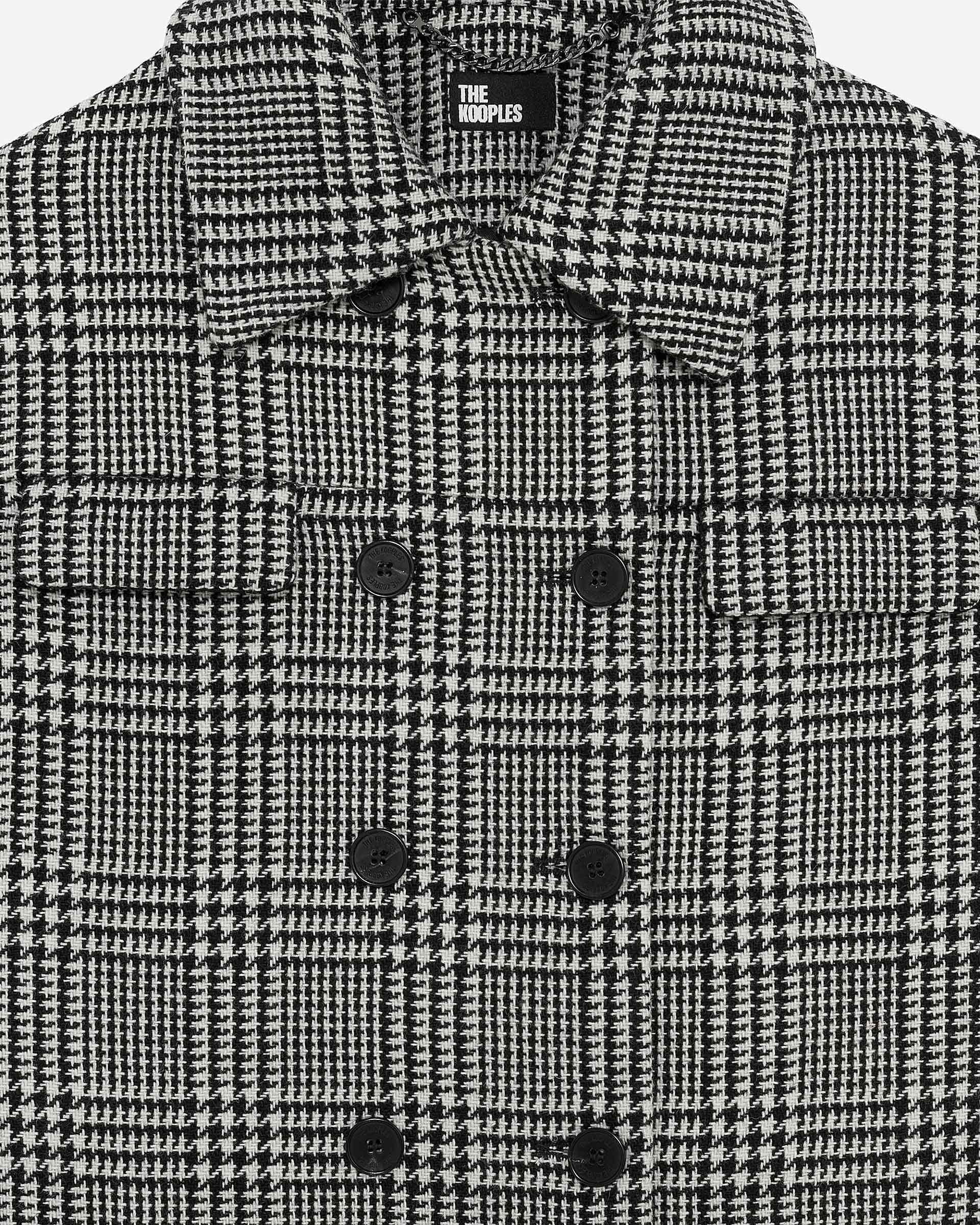 Black and white Prince of Wales jacket