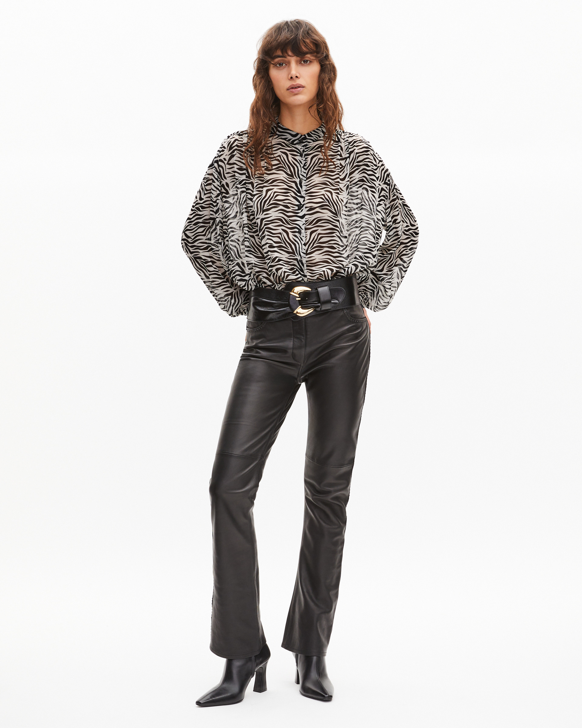 Zebra print shirt