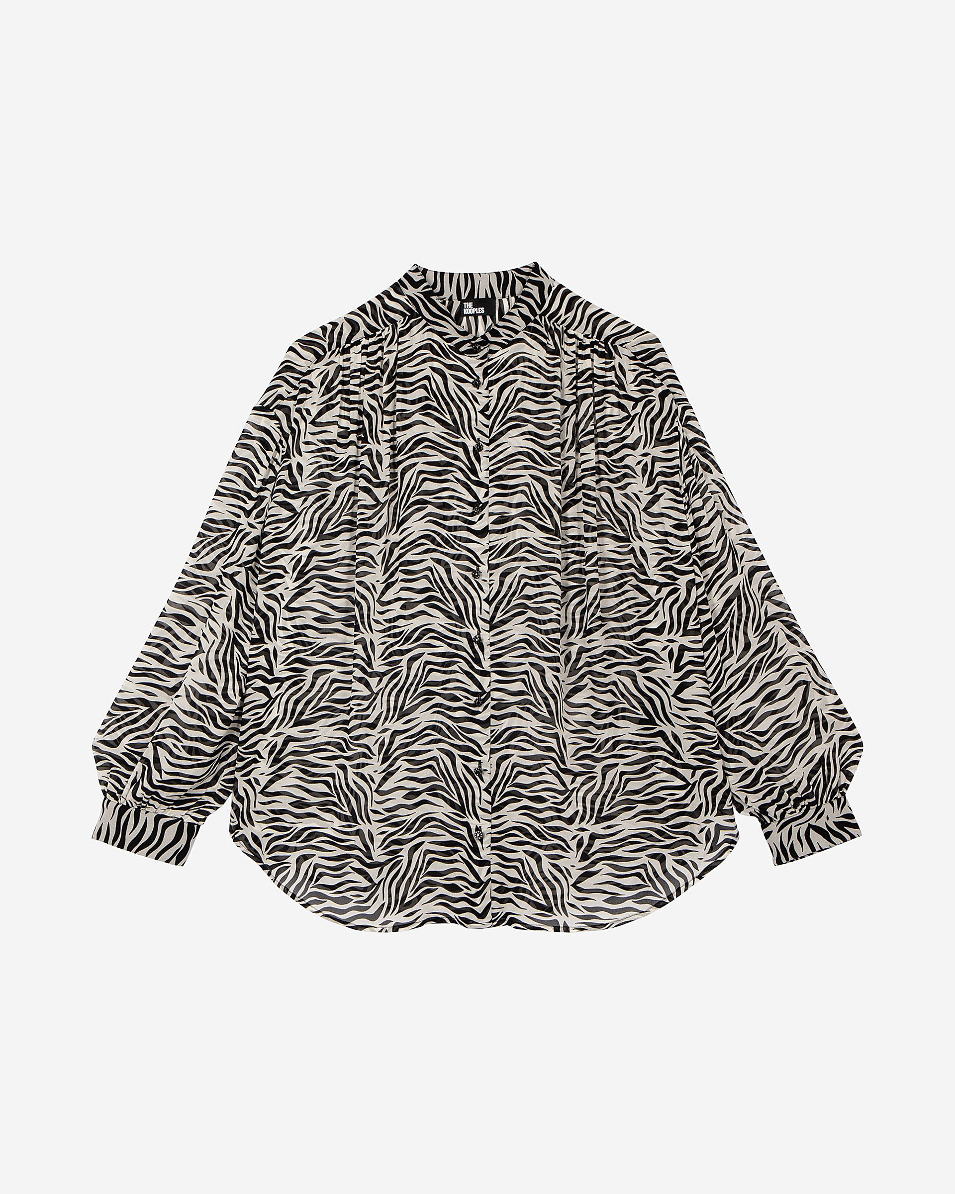 Zebra print shirt