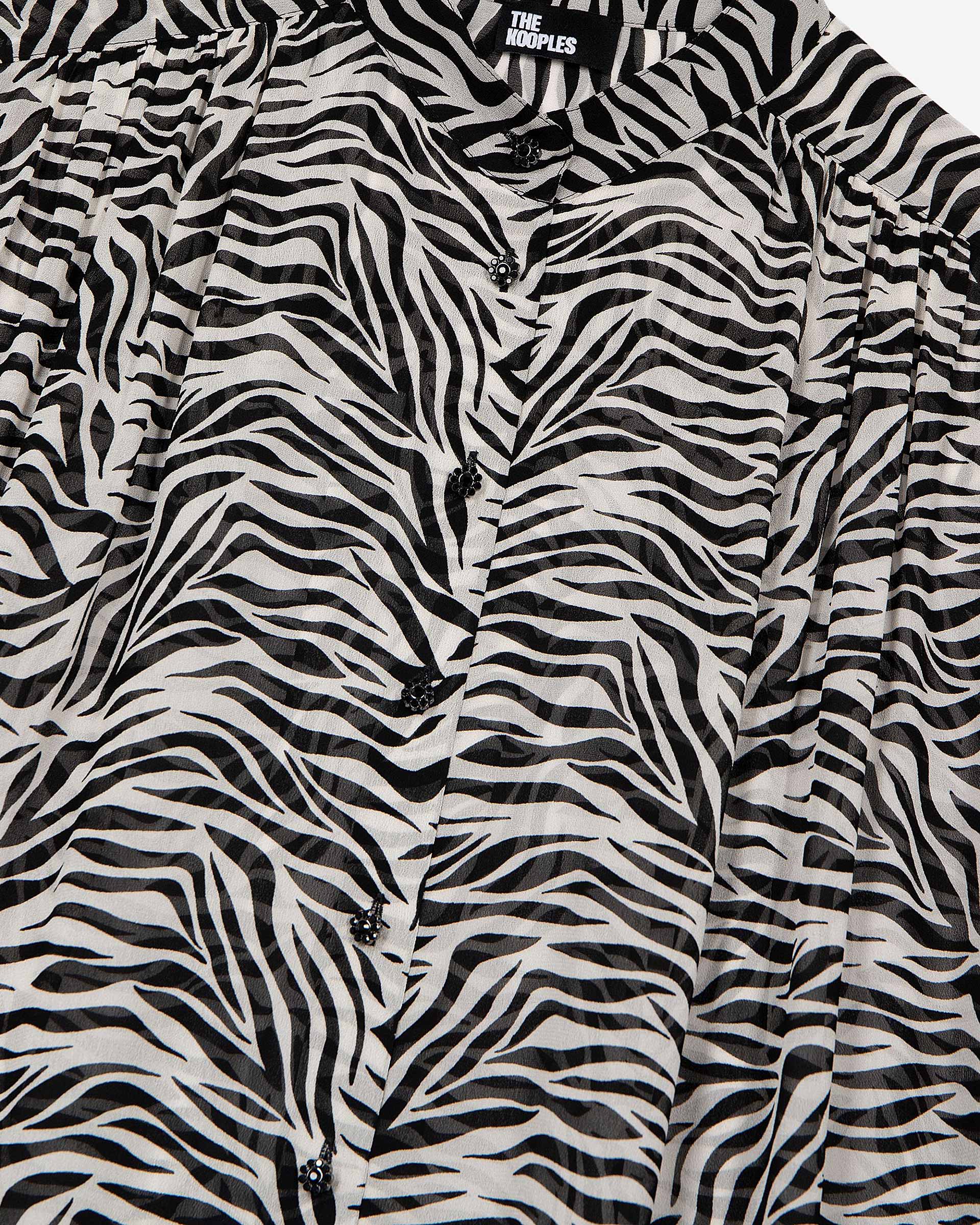 Zebra print shirt