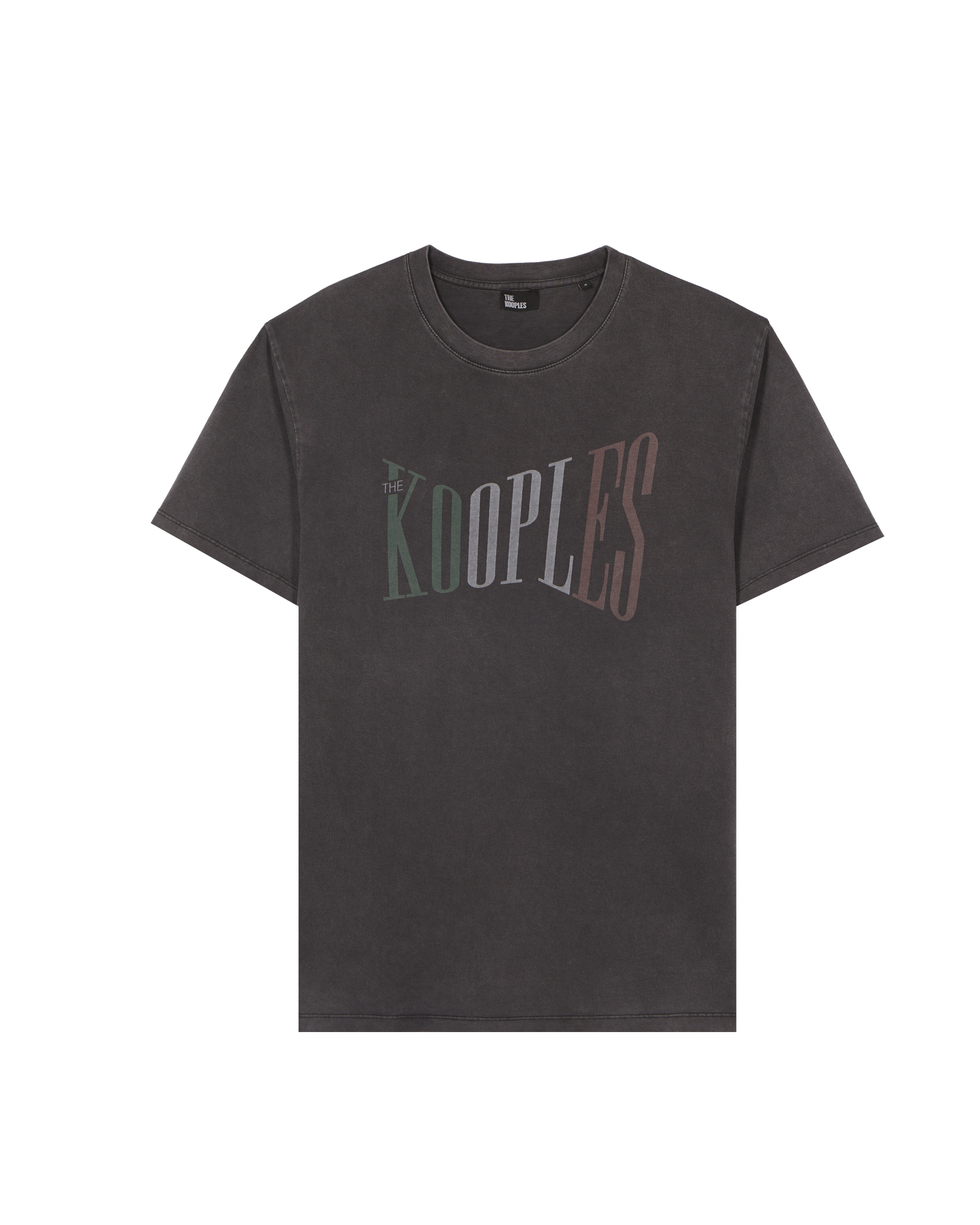 The Kooples black t-shirt with faded screen print