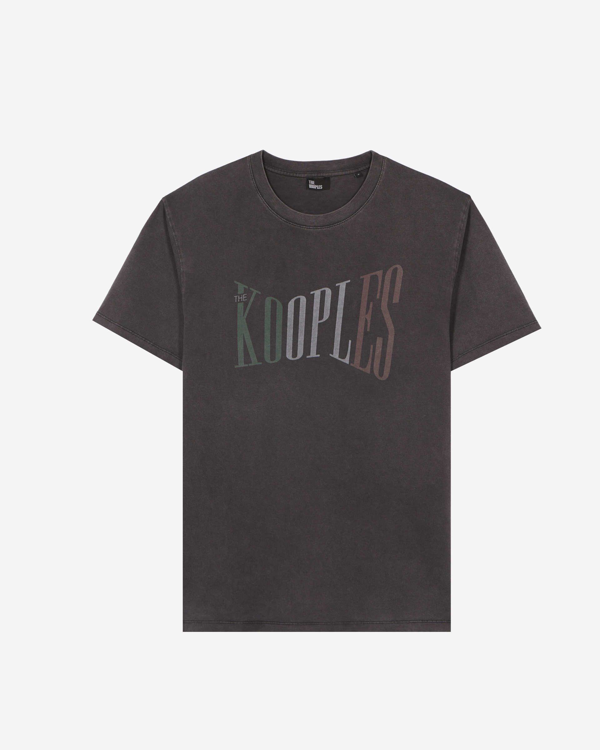 Oversized t-shirt with faded black screen print
