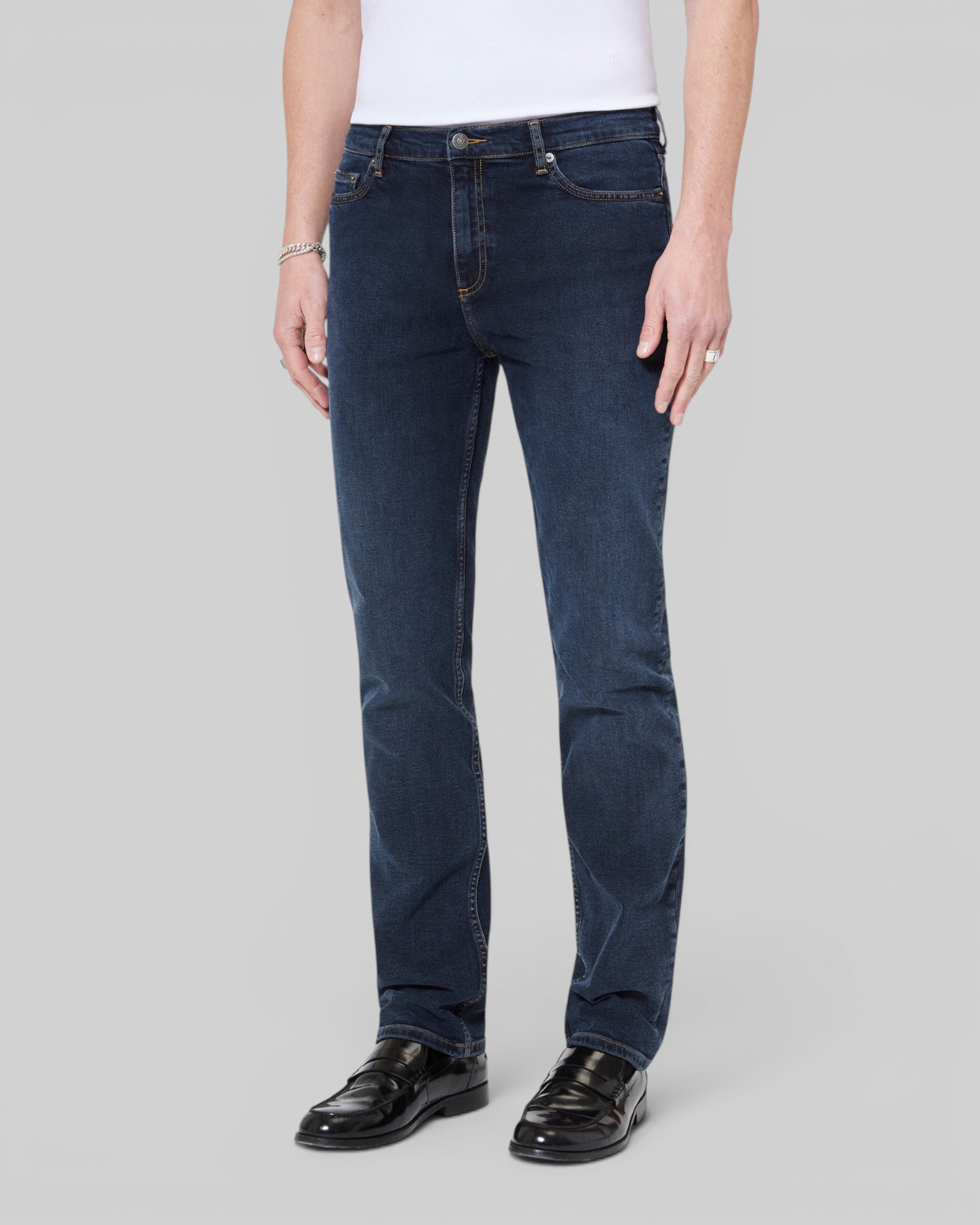 Dark blue skinny jeans