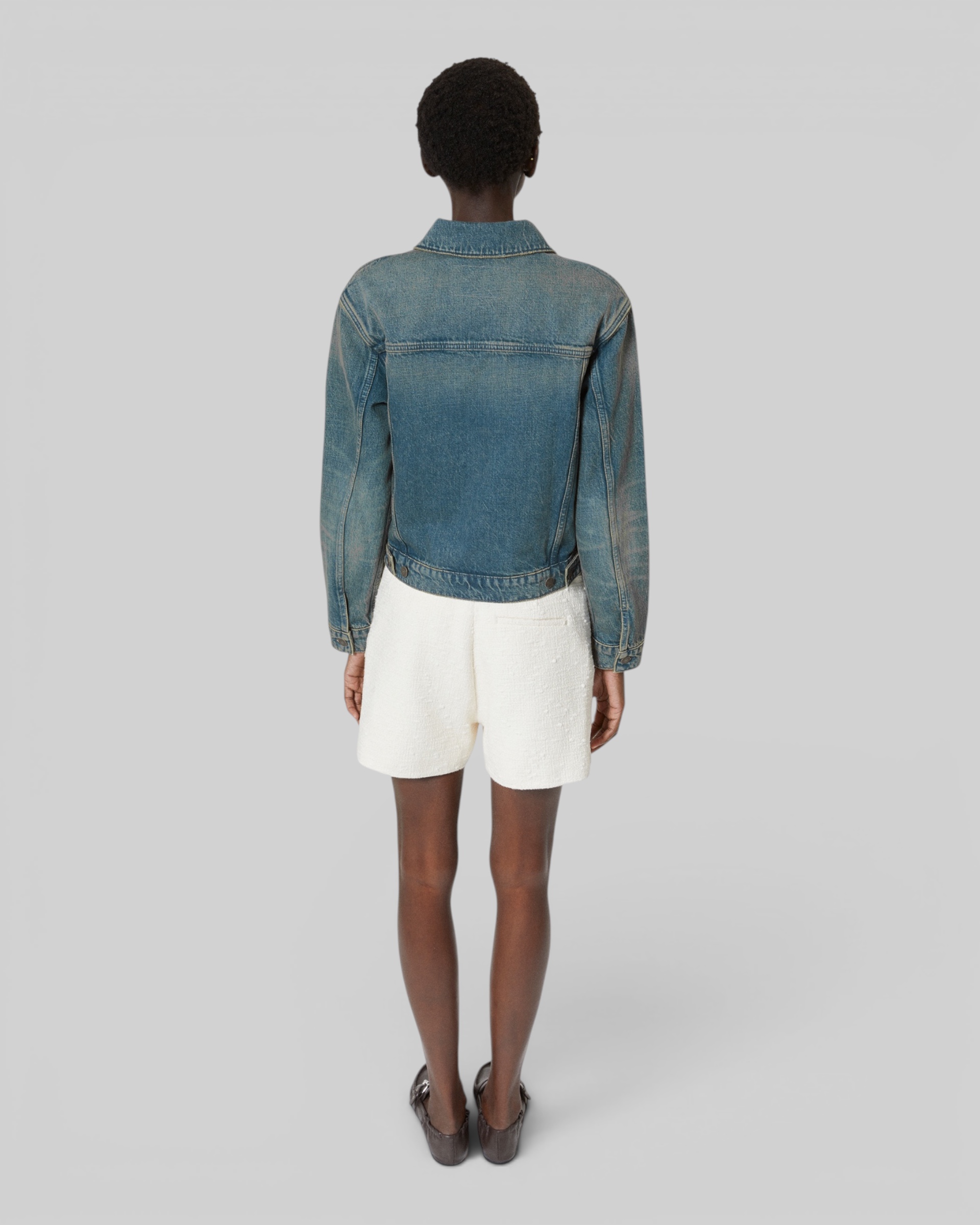 blue denim jacket