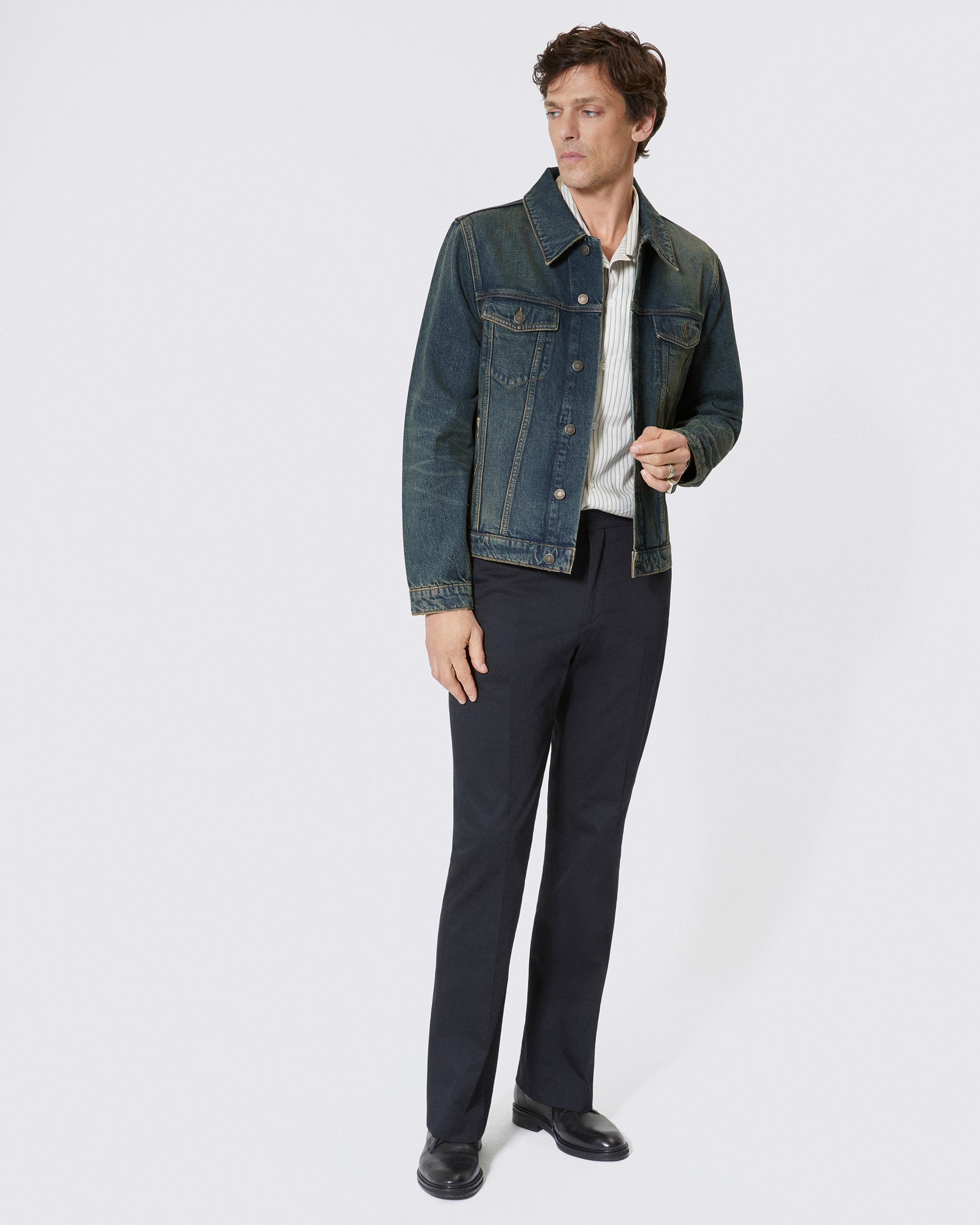 Light blue denim jacket
