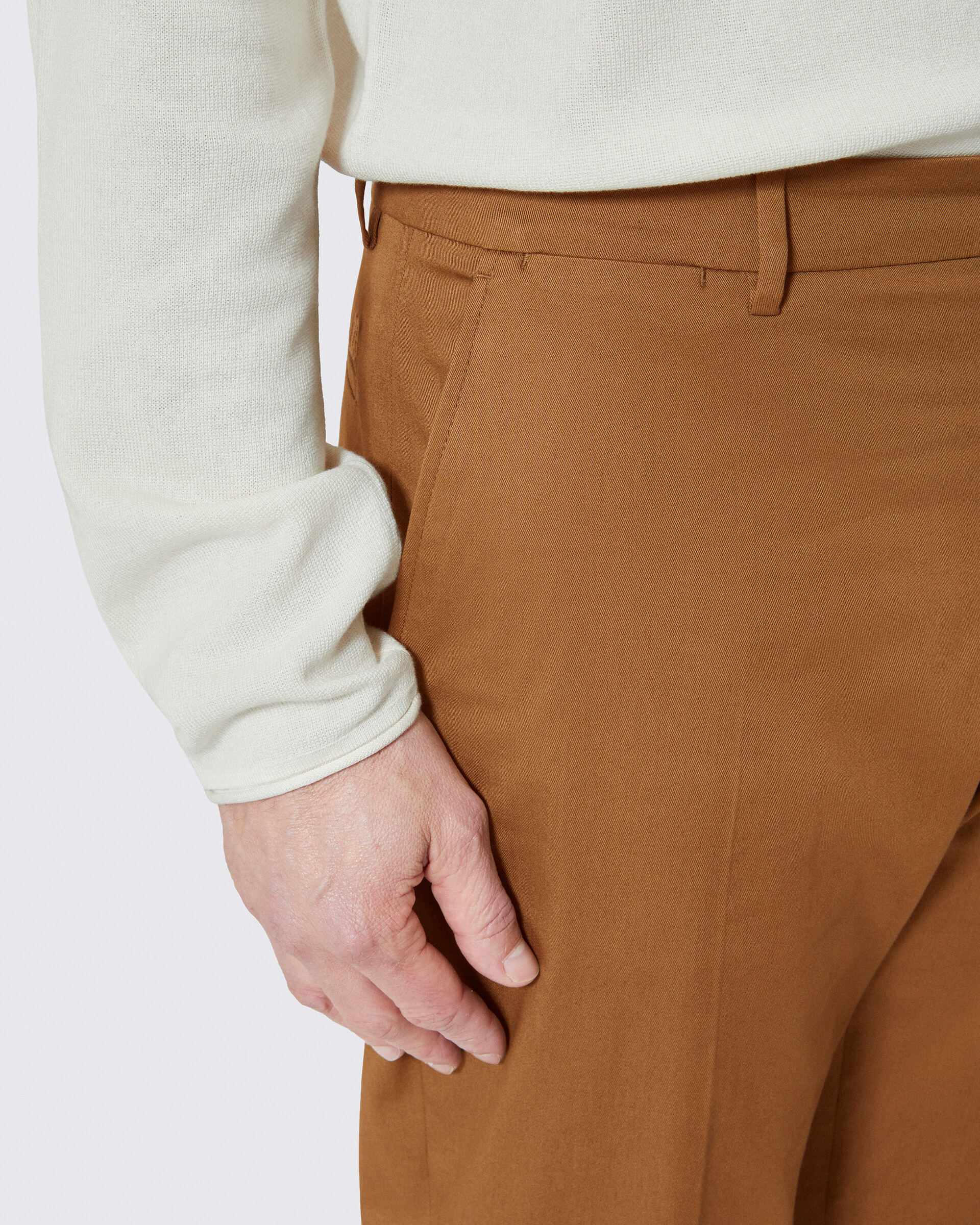 Bronze chino pants