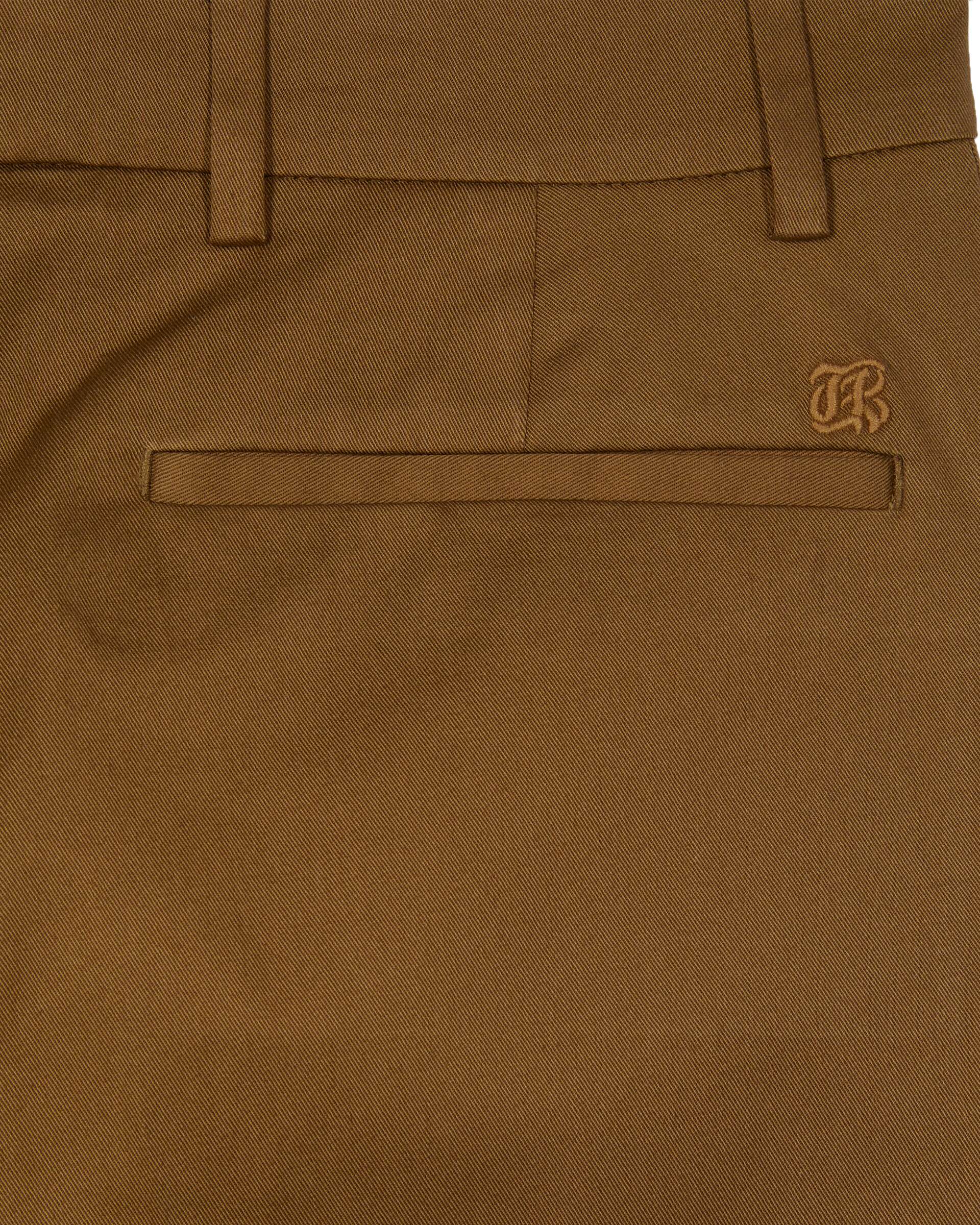 Bronze chino pants