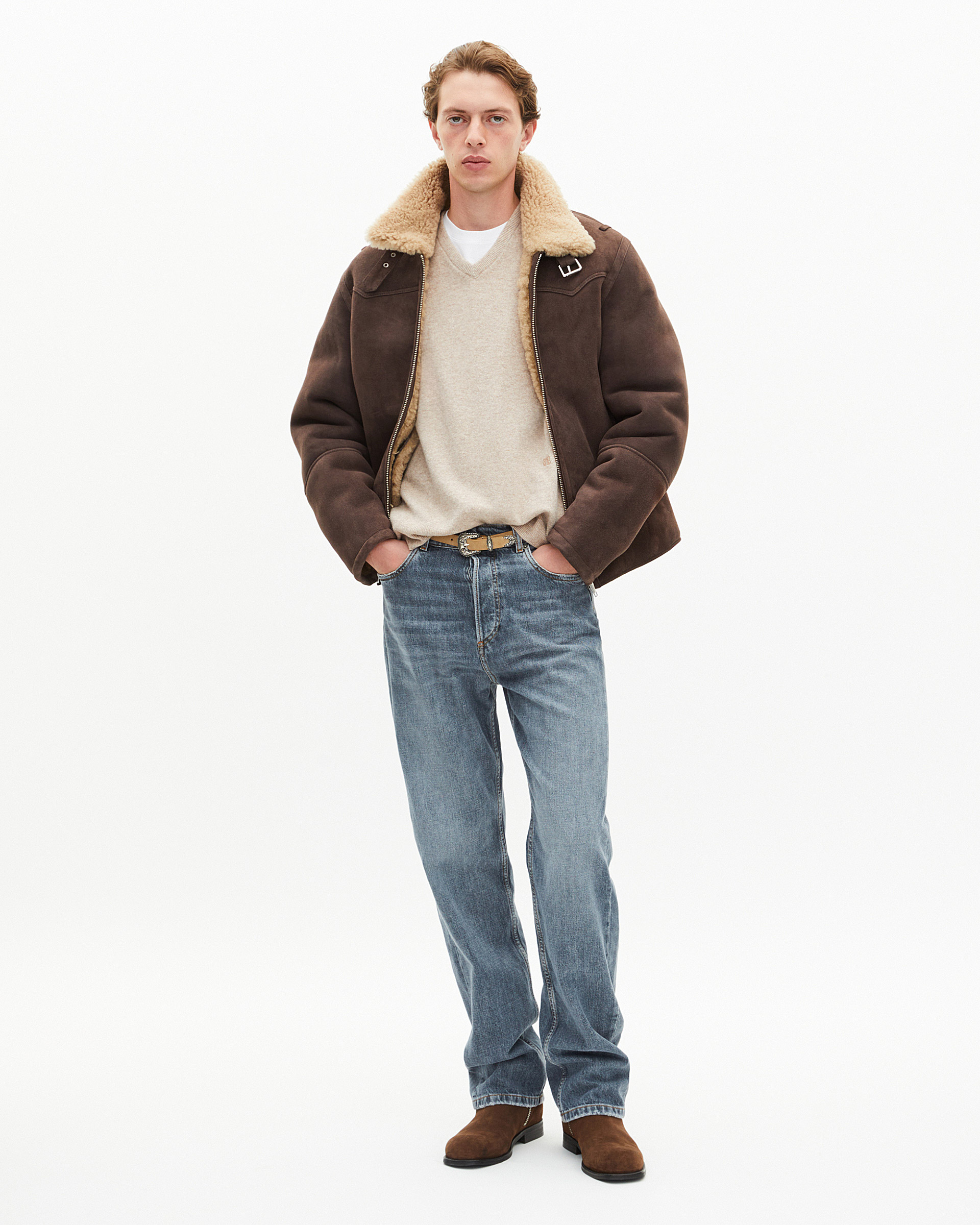 Brown woolly skin