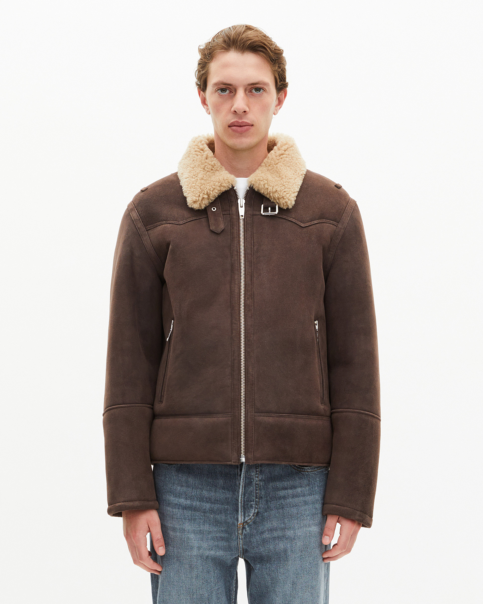 Brown woolly skin