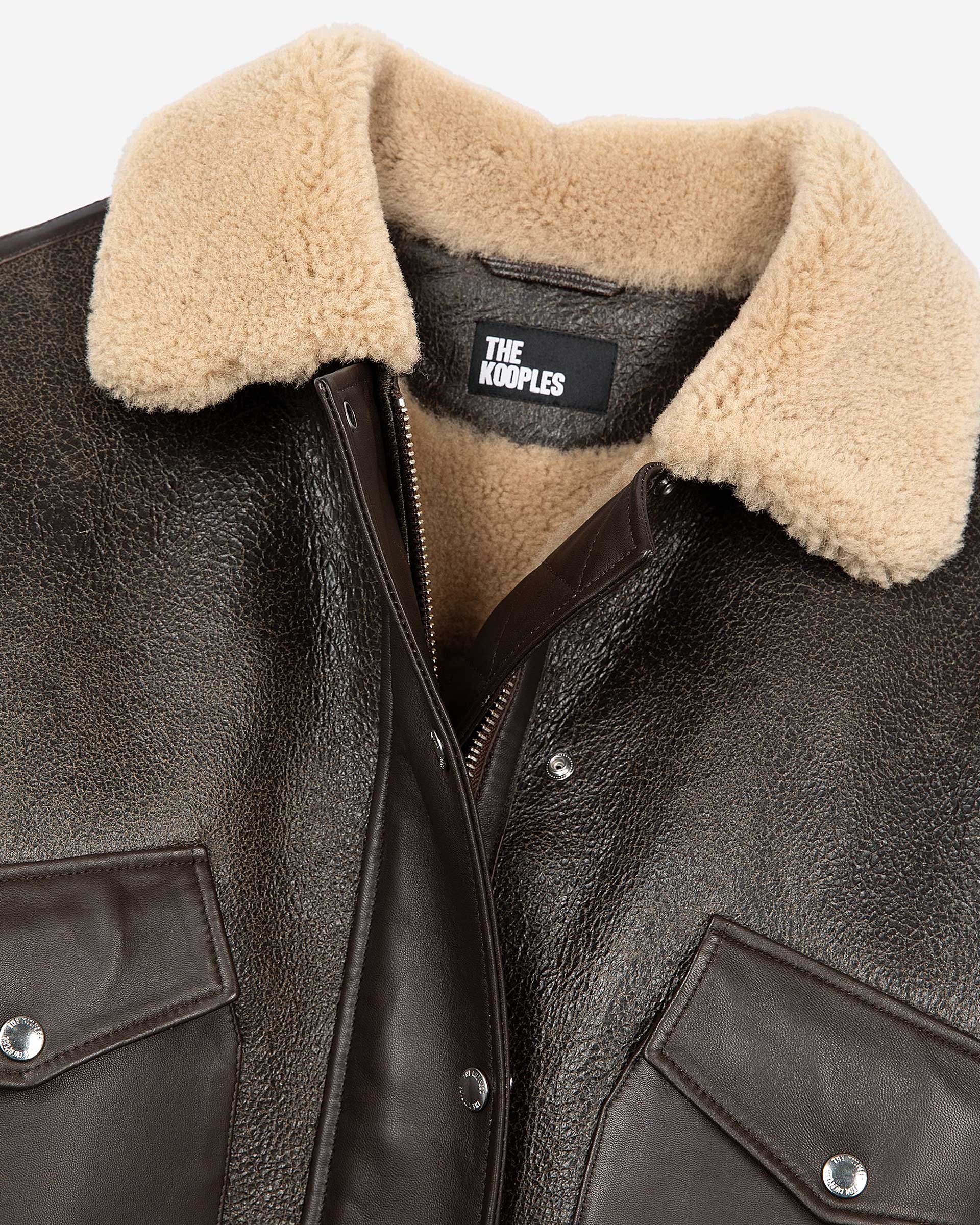 Short brown woolly skin