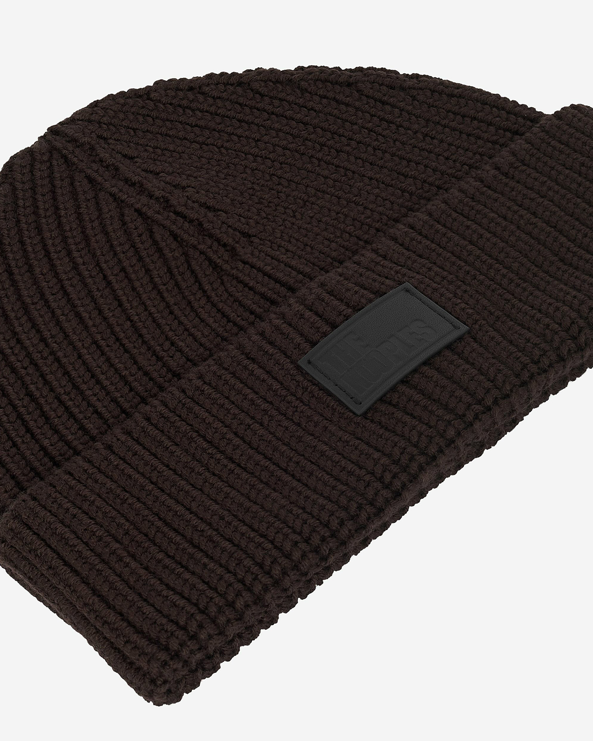 Brown lapel hat