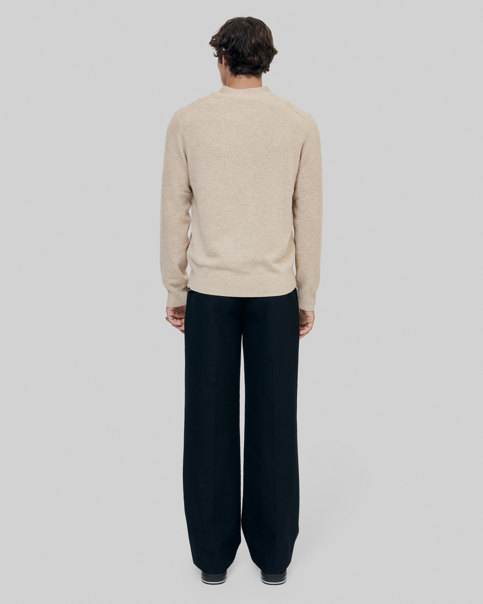 Beige cashmere cardigan