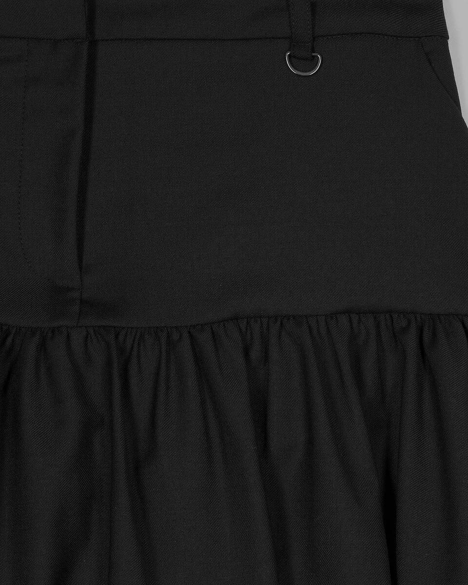 Short black ball skirt