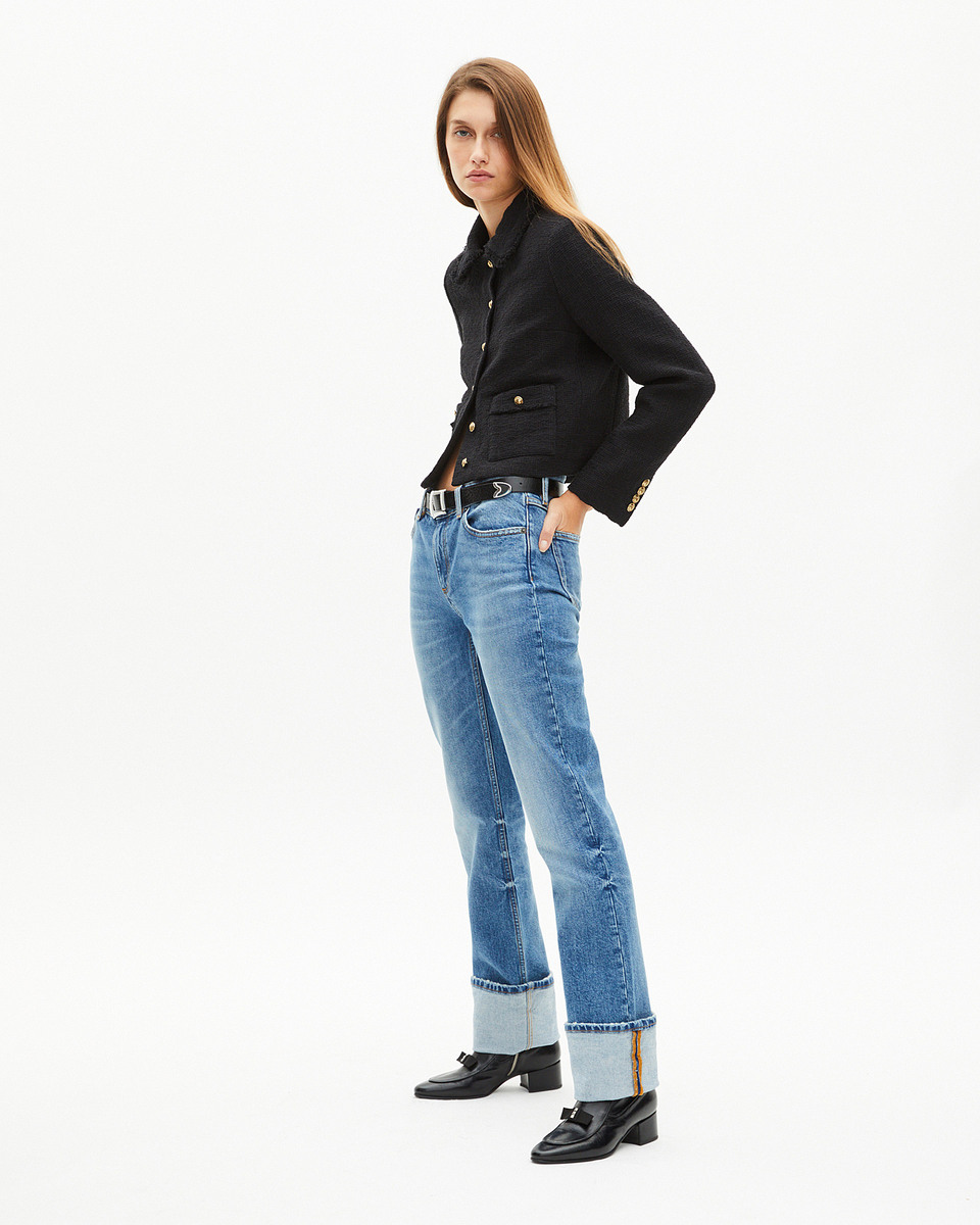 Black tweed jacket