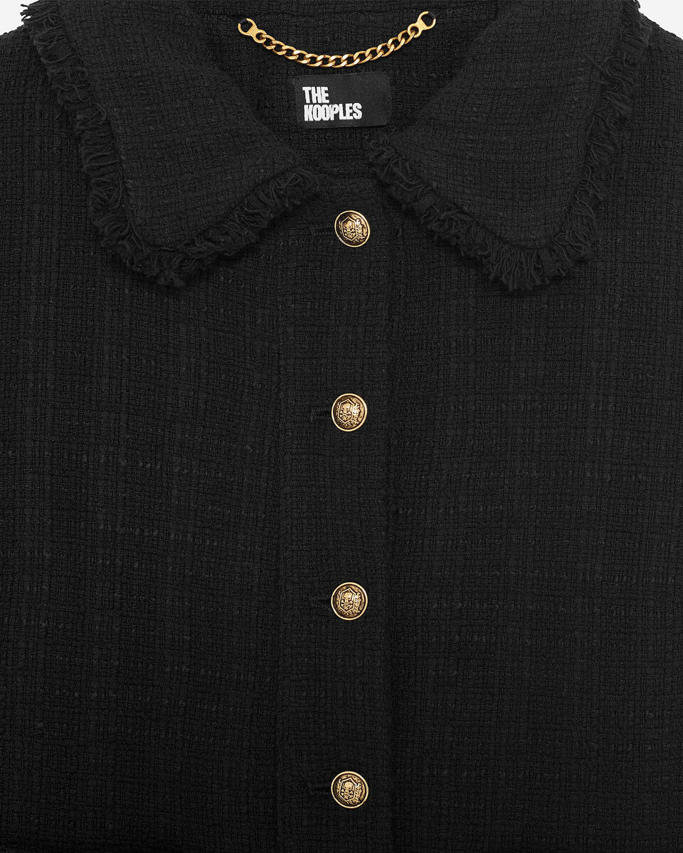 Black tweed jacket