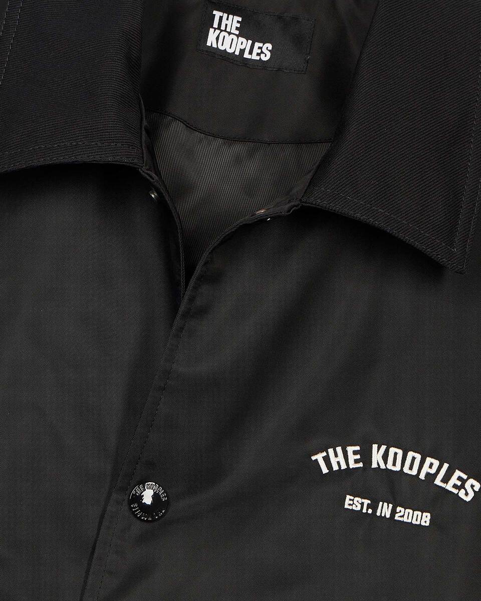 Jacket with black back embroidery
