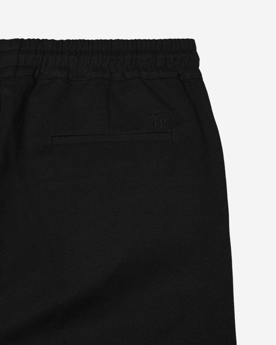 Black straight pants