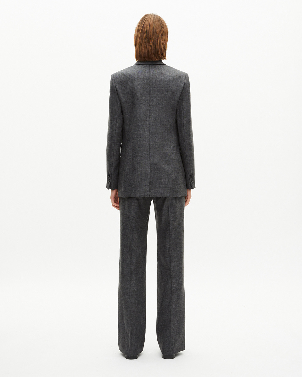 Dark grey suit jacket
