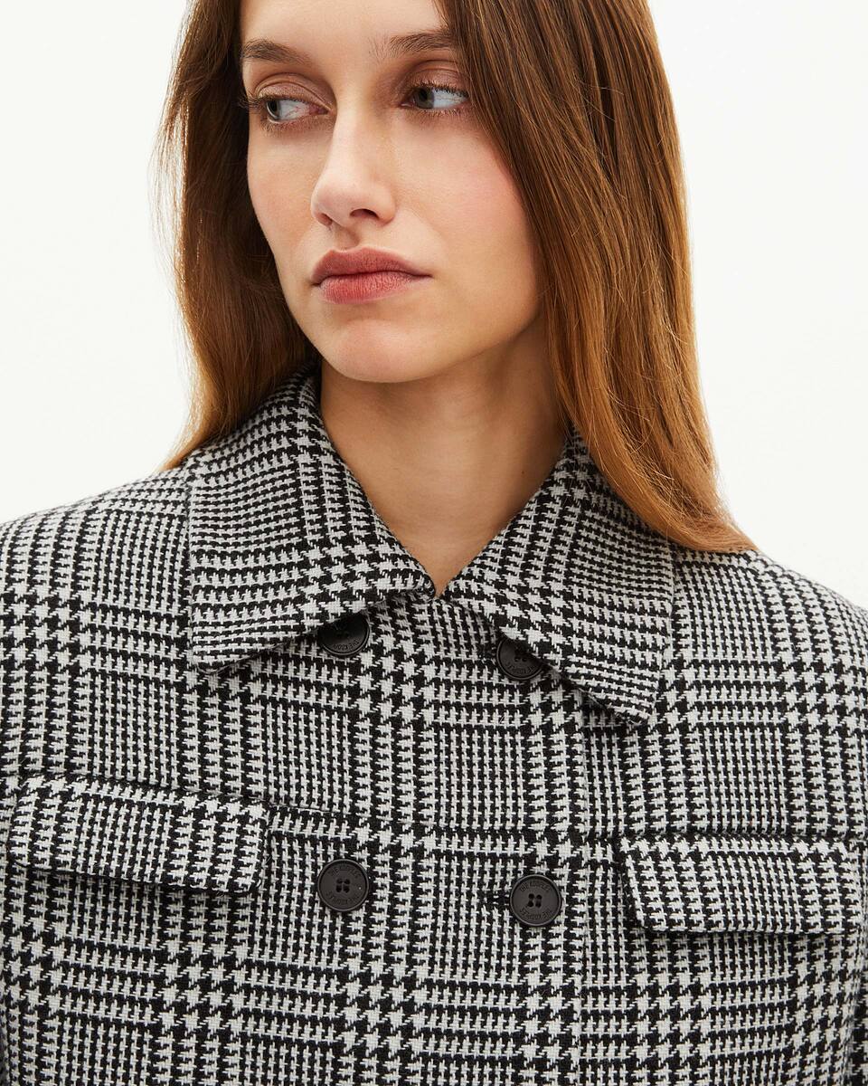 Black and white Prince of Wales jacket