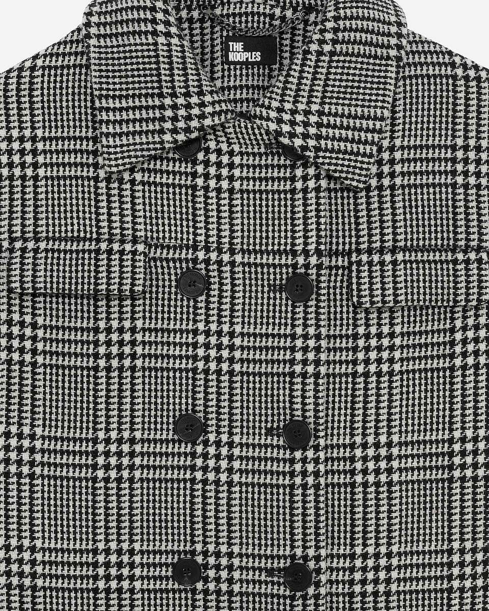 Black and white Prince of Wales jacket