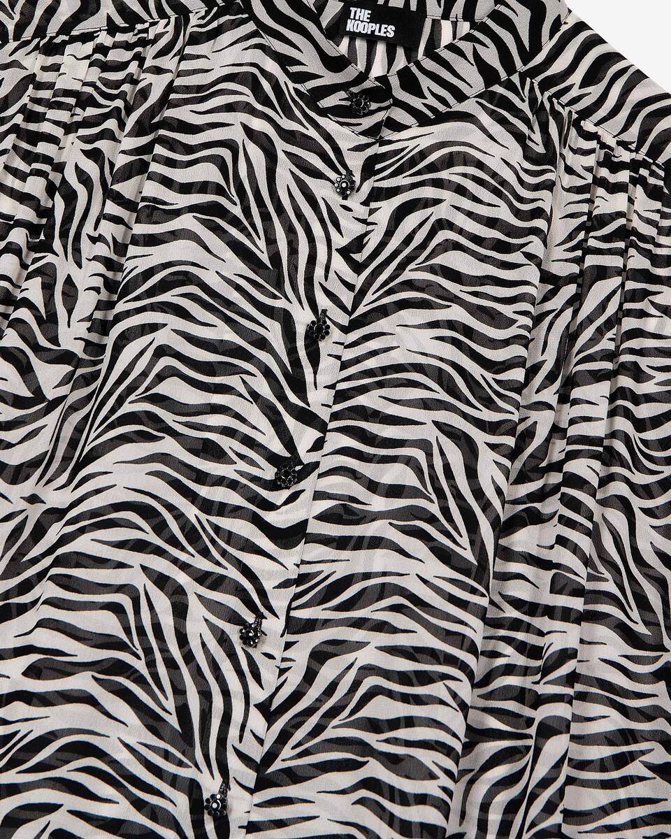 Zebra print shirt