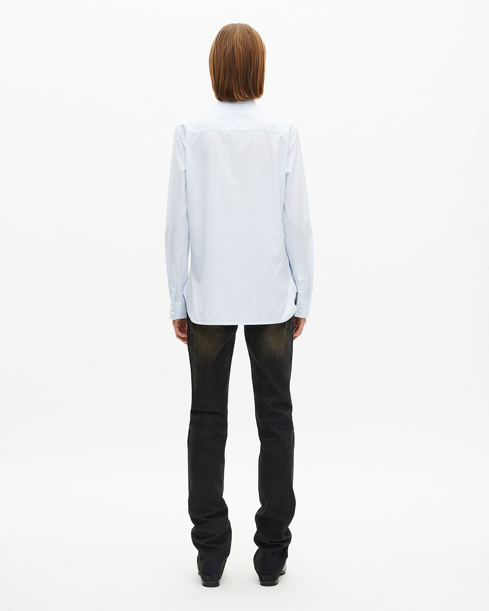 Light blue pinstripe shirt