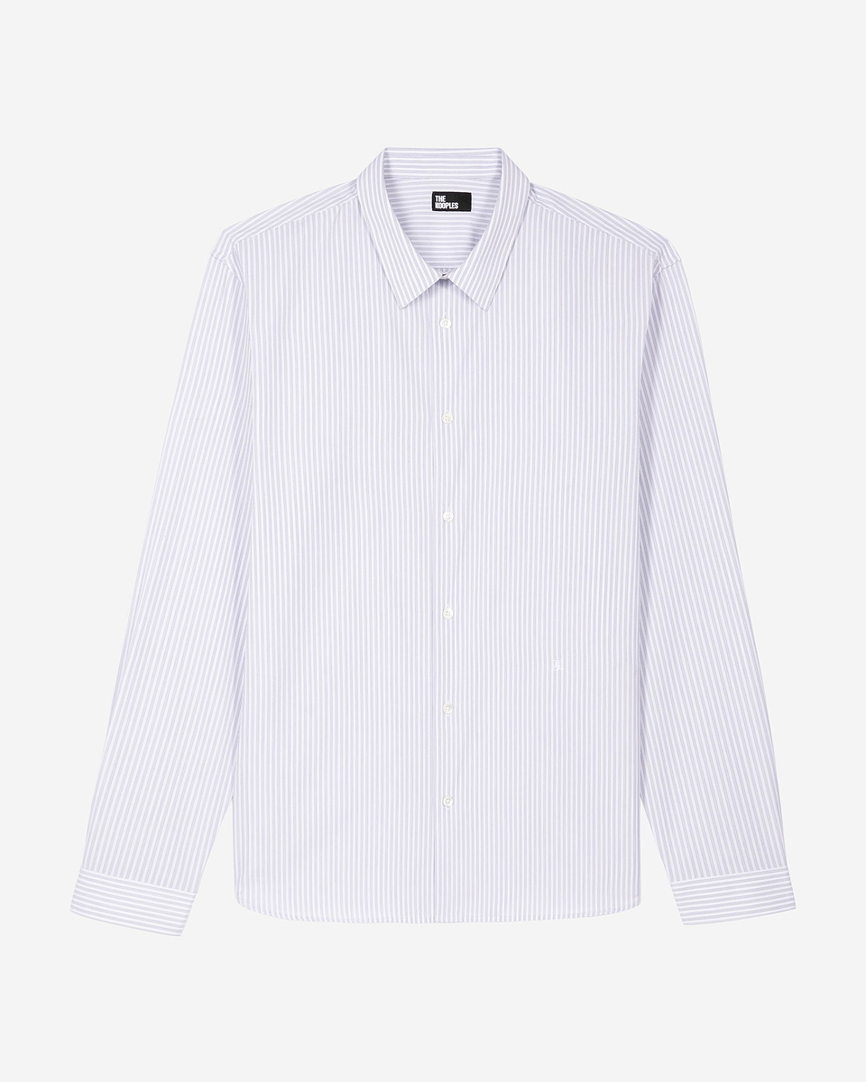 Light blue pinstripe shirt