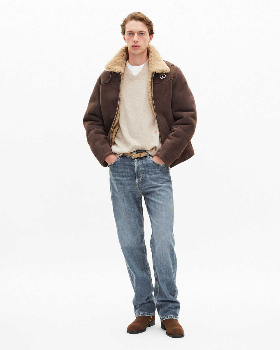 Brown woolly skin