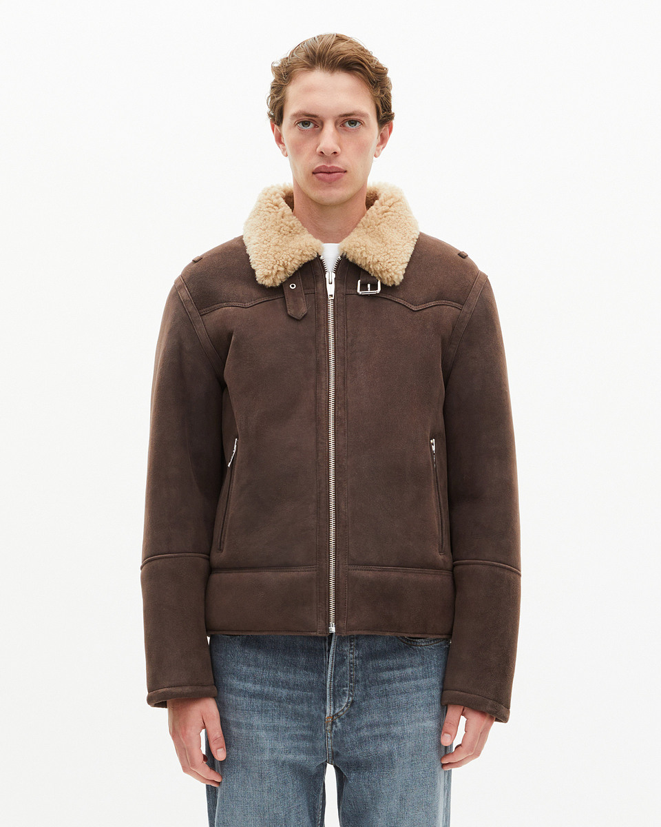 Brown woolly skin