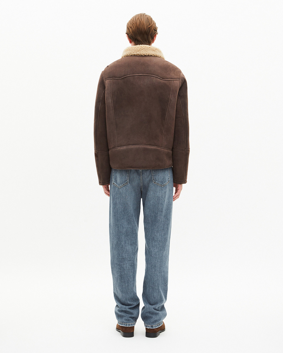 Brown woolly skin