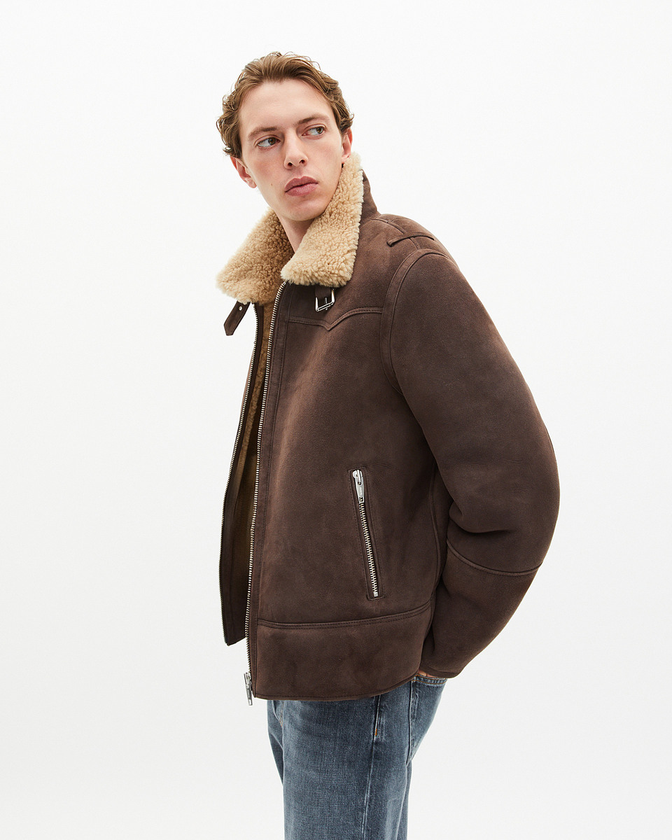 Brown woolly skin