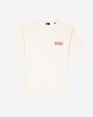 T-shirt with beige Via Prony screen print