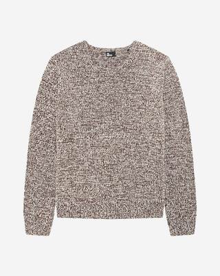 Beige and white sweater
