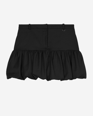 Short black ball skirt