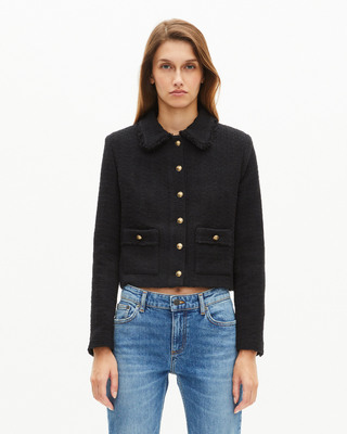 Black tweed jacket