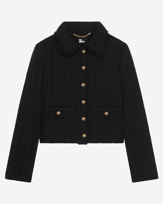 Black tweed jacket