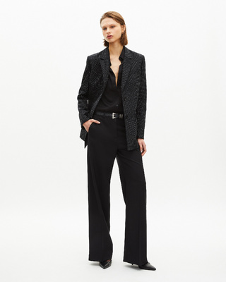 Black rhinestone jacket
