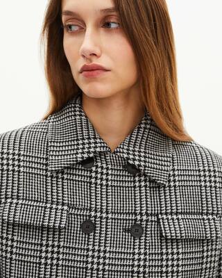 Black and white Prince of Wales jacket