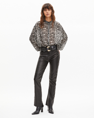 Zebra print shirt