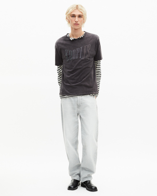 The Kooples black t-shirt with faded screen print