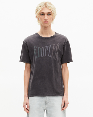 The Kooples black t-shirt with faded screen print