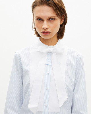 Light blue pinstripe shirt