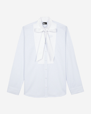 Light blue pinstripe shirt